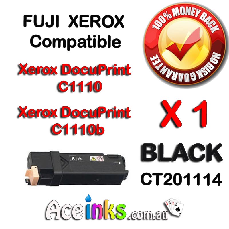 Compatible FUJI XEROX CT201114 C11100 BLACK