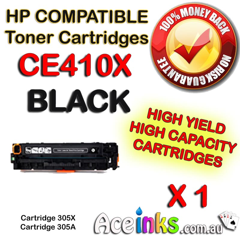 Compatible HP CE410X 305A Single Black