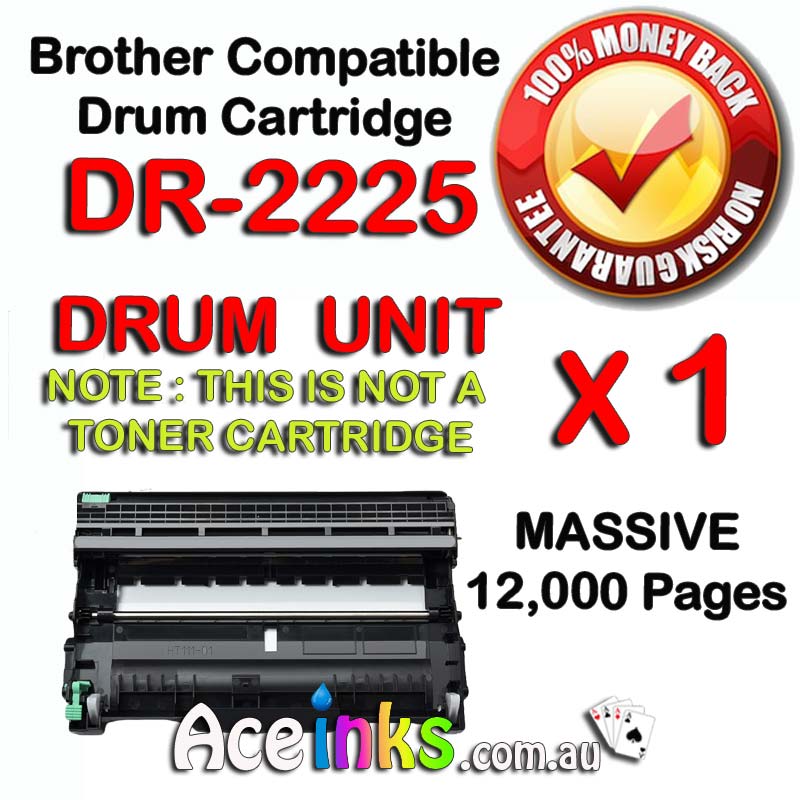 Compatible Brother DR-2225 * DRUM CARTRIDGE *