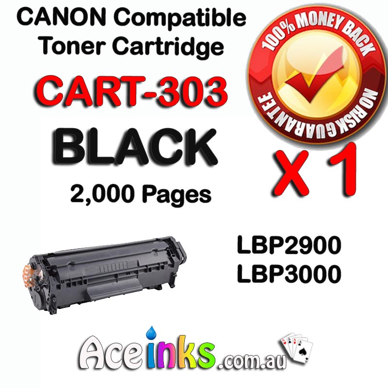 Compatible Canon CART-303 BLACK Toner