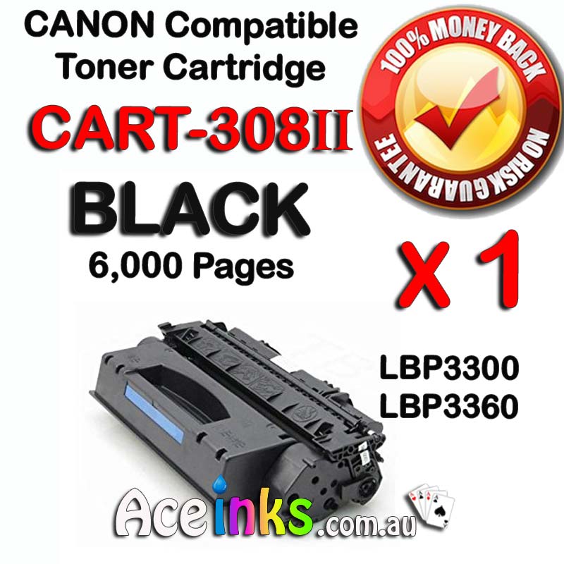 Compatible Canon CART-308II SUPER HIGH YIELD BLACK