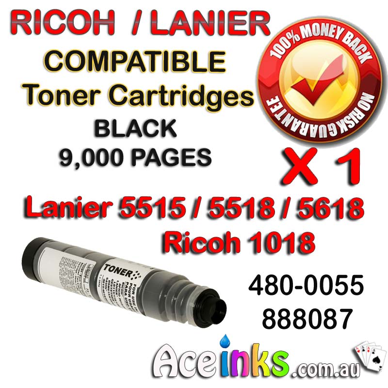 Ricoh Aficio 5515 5518 888-087 Single BK