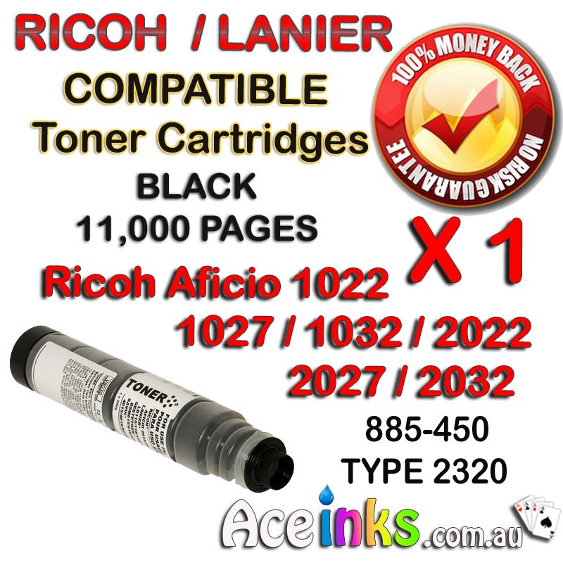 Ricoh Aficio 1022 1027 885-450 Single BK