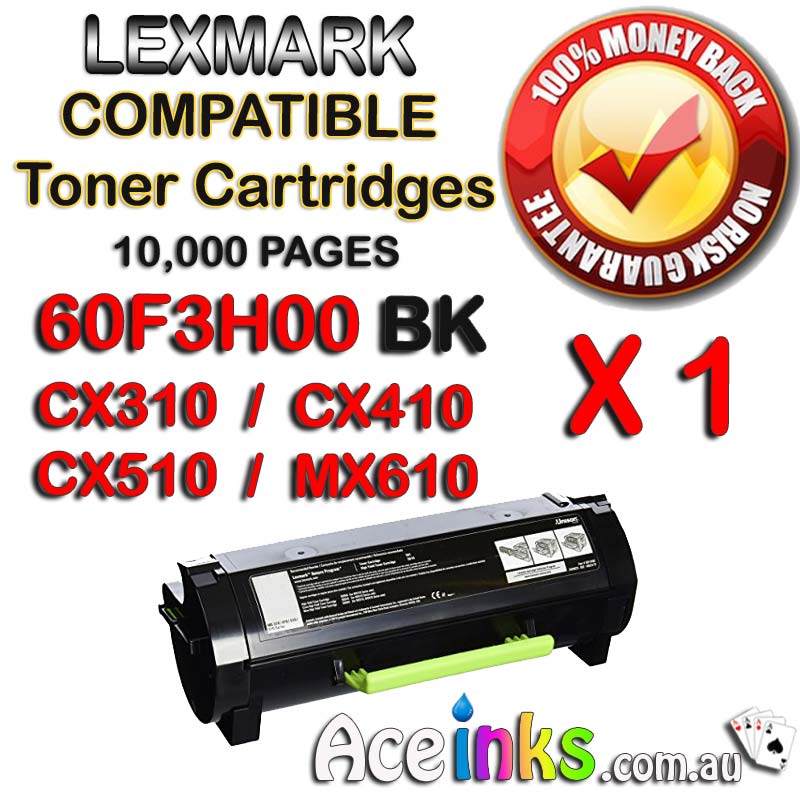 Lexmark 60F3H00 MX310 / MX410 / MX511 / MX611 Single BK
