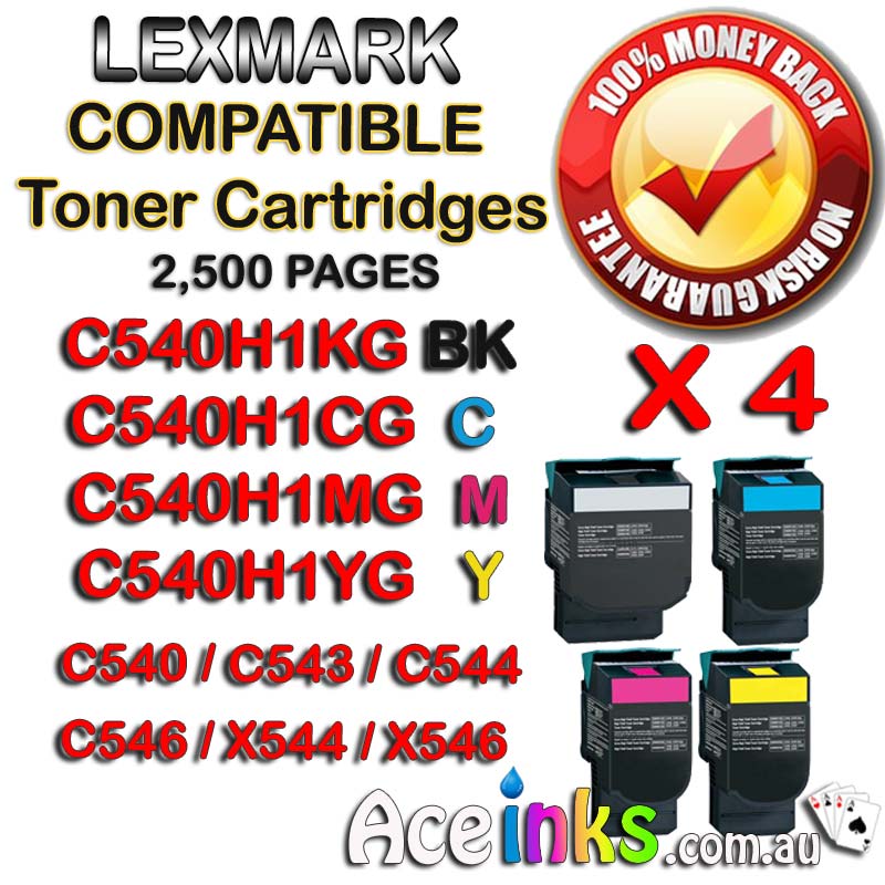 Lexmark C540H1KG C540 / C543 / C544 / C546 BK CMY