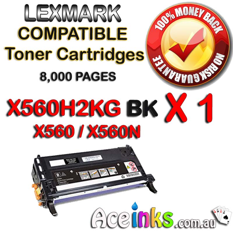 Lexmark X560H2KG X560 / X560N Single BK