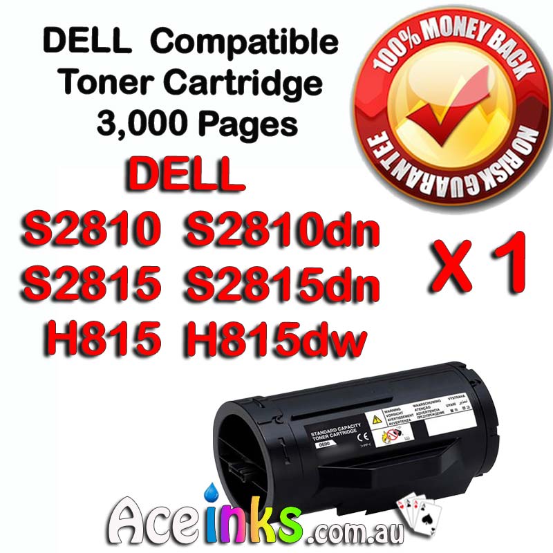 Compatible DELL S2810 S2815 H815 BK BLACK Toner