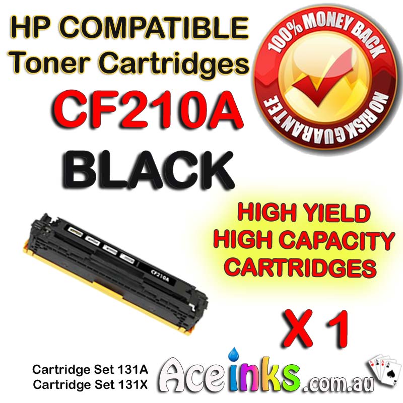 Compatible HP CF210A 131X Single Black